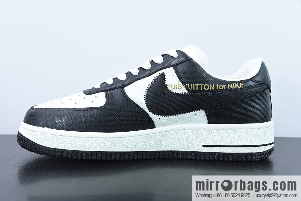 LVx Nk Air Force 1 Low Louis Vuitton Donkey LV Joint, Air Force One Low Top Sneakers