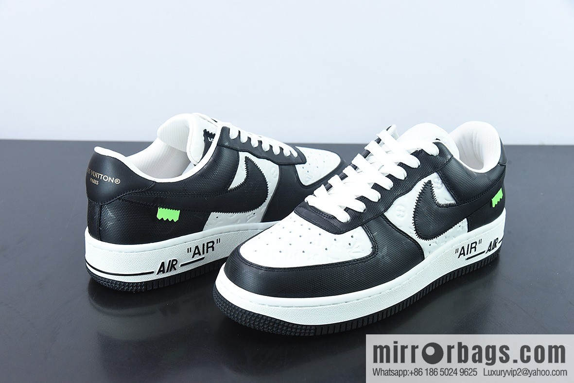 LVx Nk Air Force 1 Low Louis Vuitton Donkey LV Joint, Air Force One Low Top Sneakers