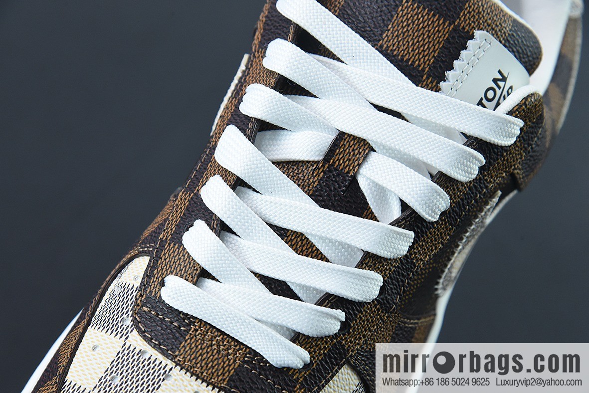 LVx Nk Air Force 1 Low Louis Vuitton donkey brand LV joint name, Air Force One low-top Unisex same sneakers