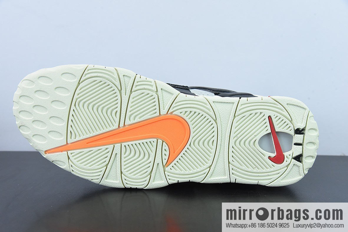 Q01W4 Pure Original Air More Uptempo Vintage Gray Black Orange Unisex Official sneakers of the same style, item number: DX3360 001