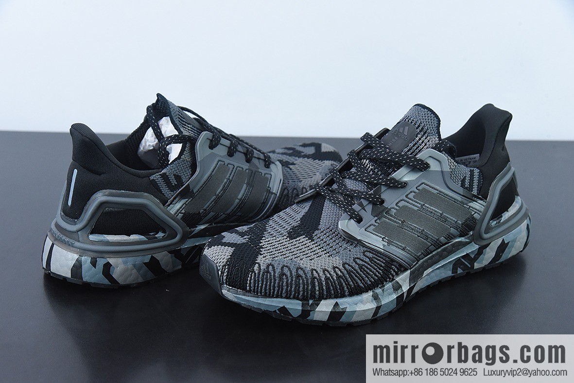 Ad Ultra Boost 20 Consortium FV8329 Adidas 6.0 Platform Popcorn Running Shoes