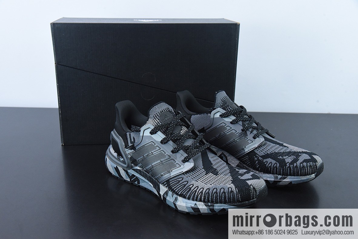 Ad Ultra Boost 20 Consortium FV8329 Adidas 6.0 Platform Popcorn Running Shoes
