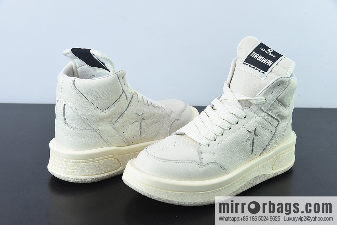 Rick Owens DRKSHDW x Converse Turbodrk Weapon Joint Non-slip durable high-top Vintage basketball shoes