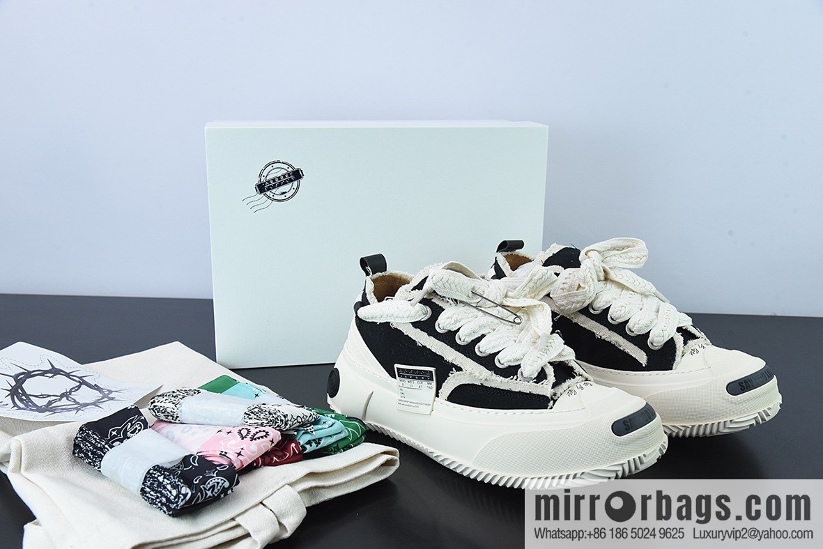 Wu Jianhao XVESSEL G.O.P 2.0 laughs, new casual sneakers/black white edge Unisex sneakers of the same style
