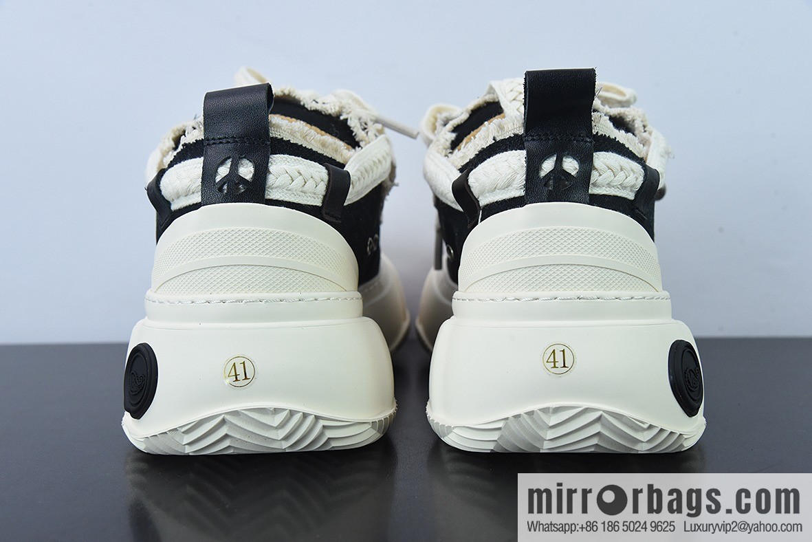 Wu Jianhao XVESSEL G.O.P 2.0 laughs, new casual sneakers/black white edge Unisex sneakers of the same style