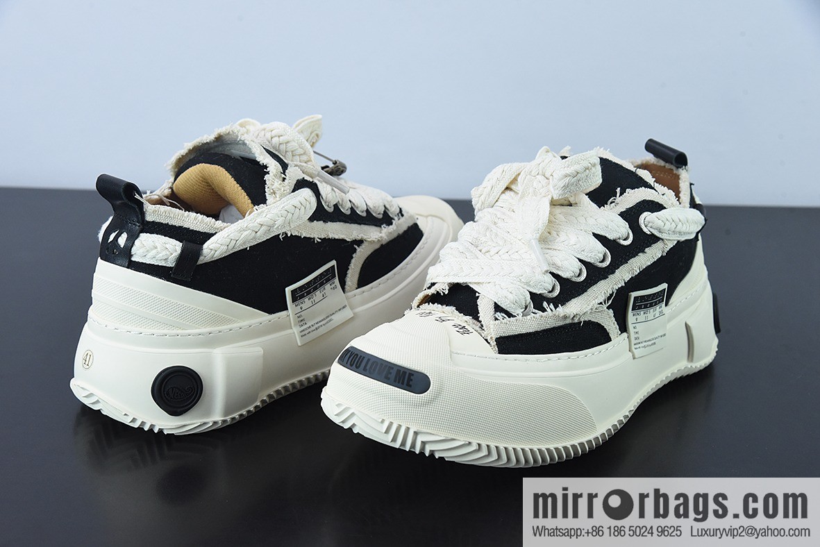 Wu Jianhao XVESSEL G.O.P 2.0 laughs, new casual sneakers/black white edge Unisex sneakers of the same style
