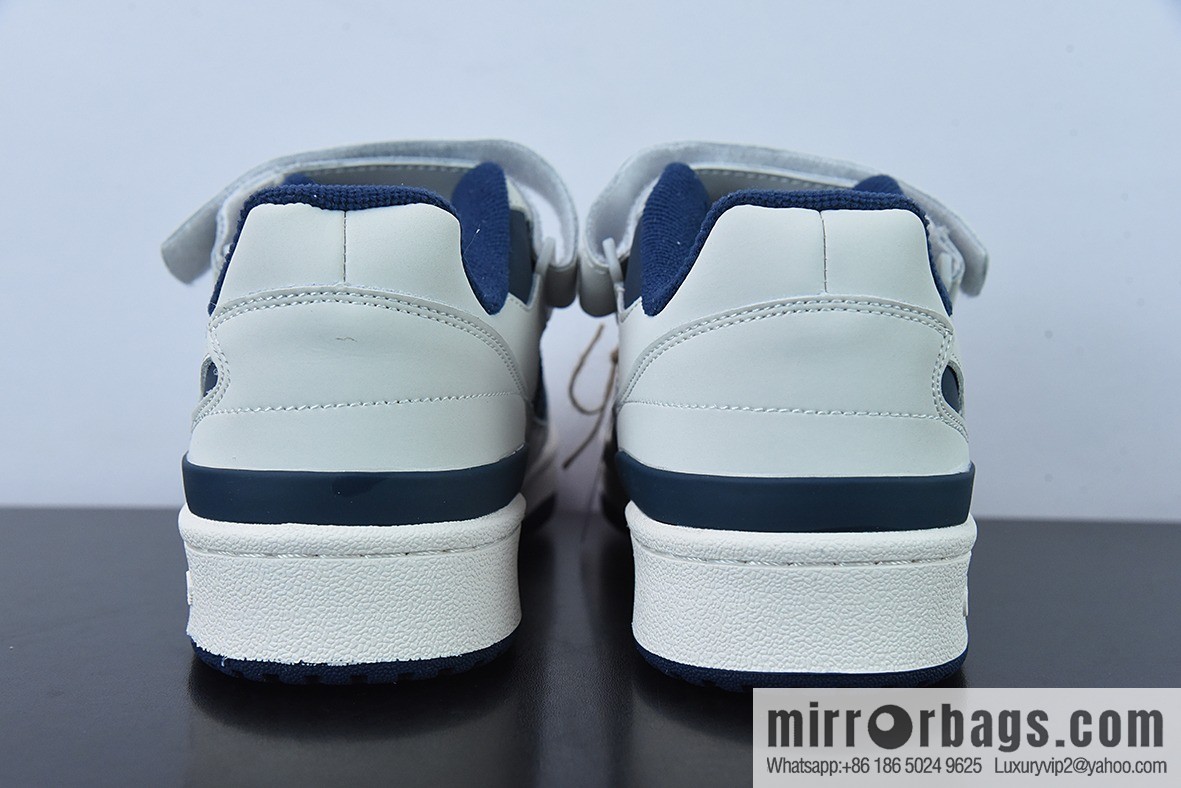 Adidas Clover Originals Forum 84 Low Roman series velcro low-top Vintage lace-up versatile casual sports board shoes GY6553