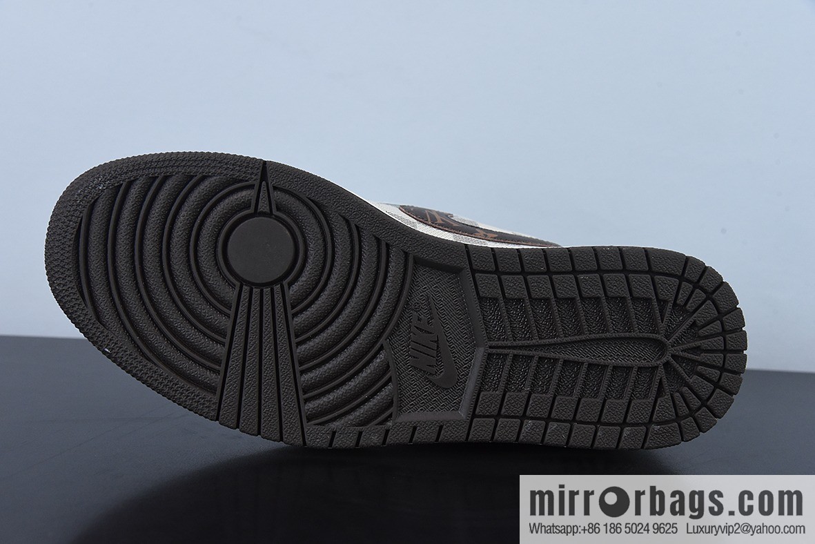 LV Louis Vuitton x NK Air Jordan 1 Low AJ1 TS barb low top monogram plaid Part Number: LK 0221