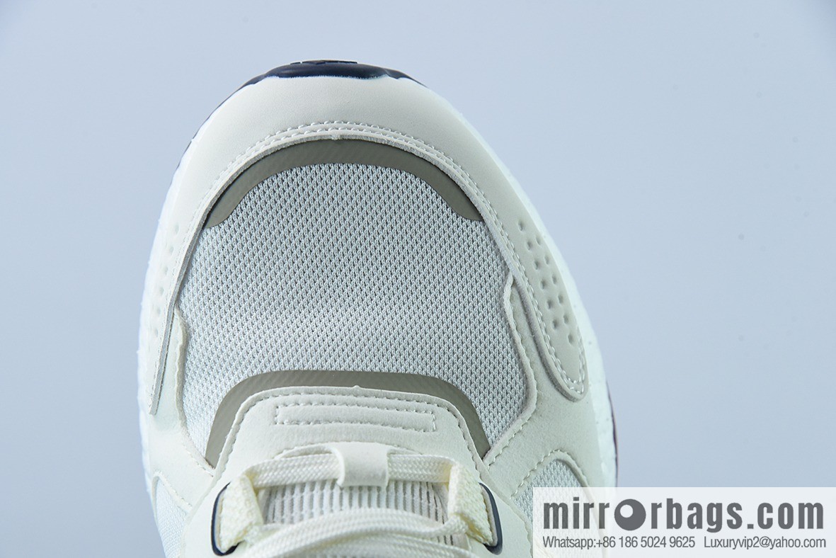 AD Equipment + Comfortable and durable running shoes, white gray red, synchronized at the counter, the first real shot item number: GW4252