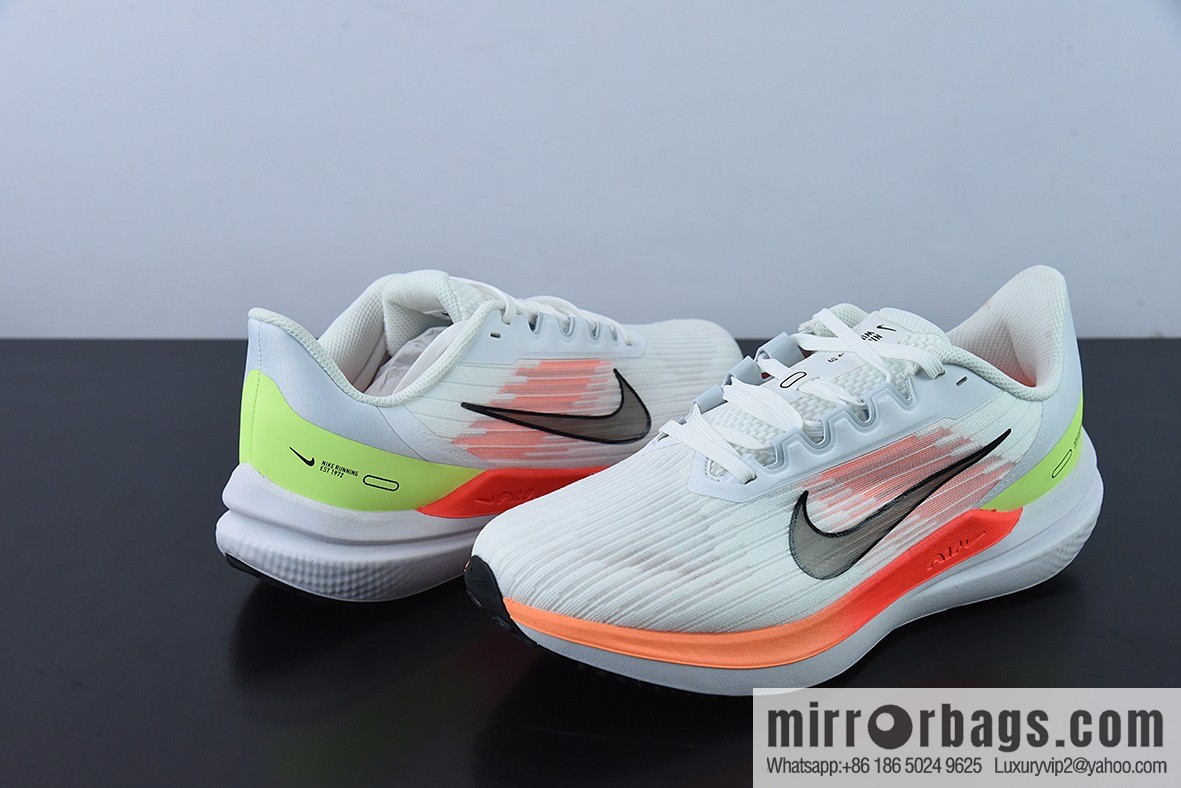 NK Zoom Winflo 9 W9 Ultra Light Mesh Running Shoes, Item Number: DD6203-100
