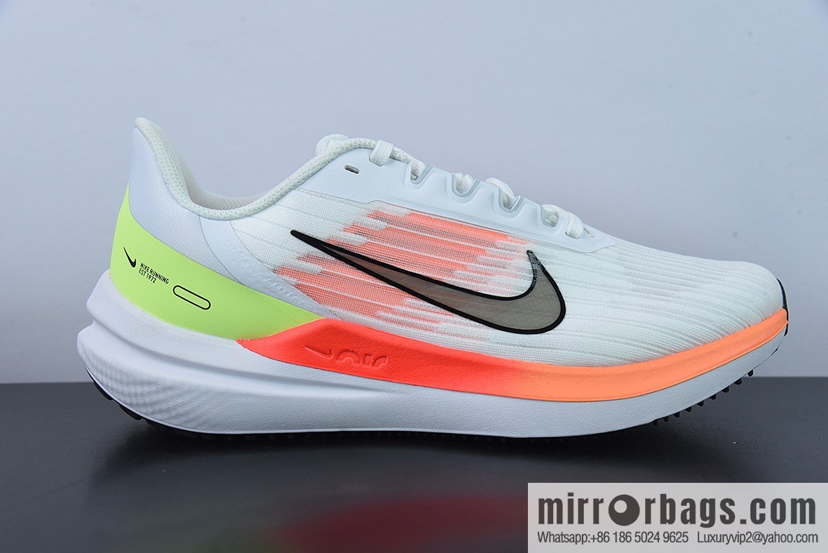 NK Zoom Winflo 9 W9 Ultra Light Mesh Running Shoes, Item Number: DD6203-100