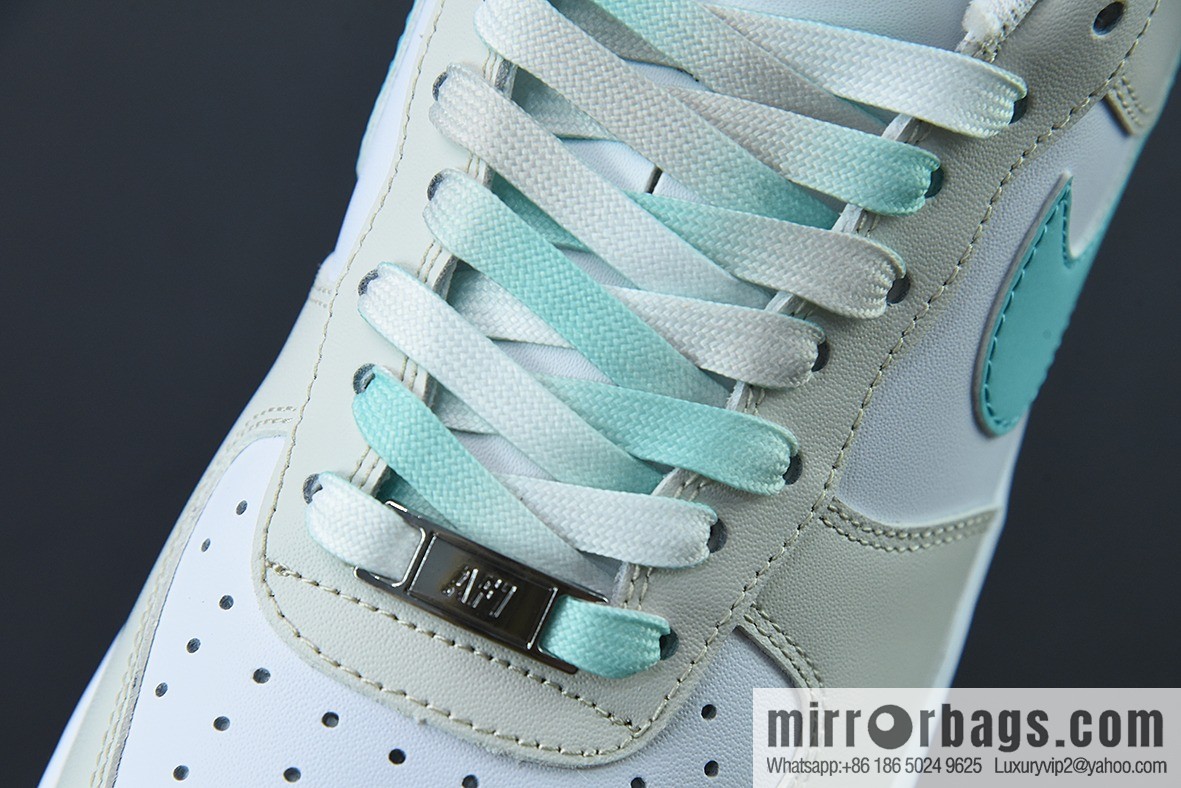 Air Force 1 '07 Low Milk White Green Air Force No. 1 Low Top Sports and Leisure Board Shoes, Item Number: LZ6699-555