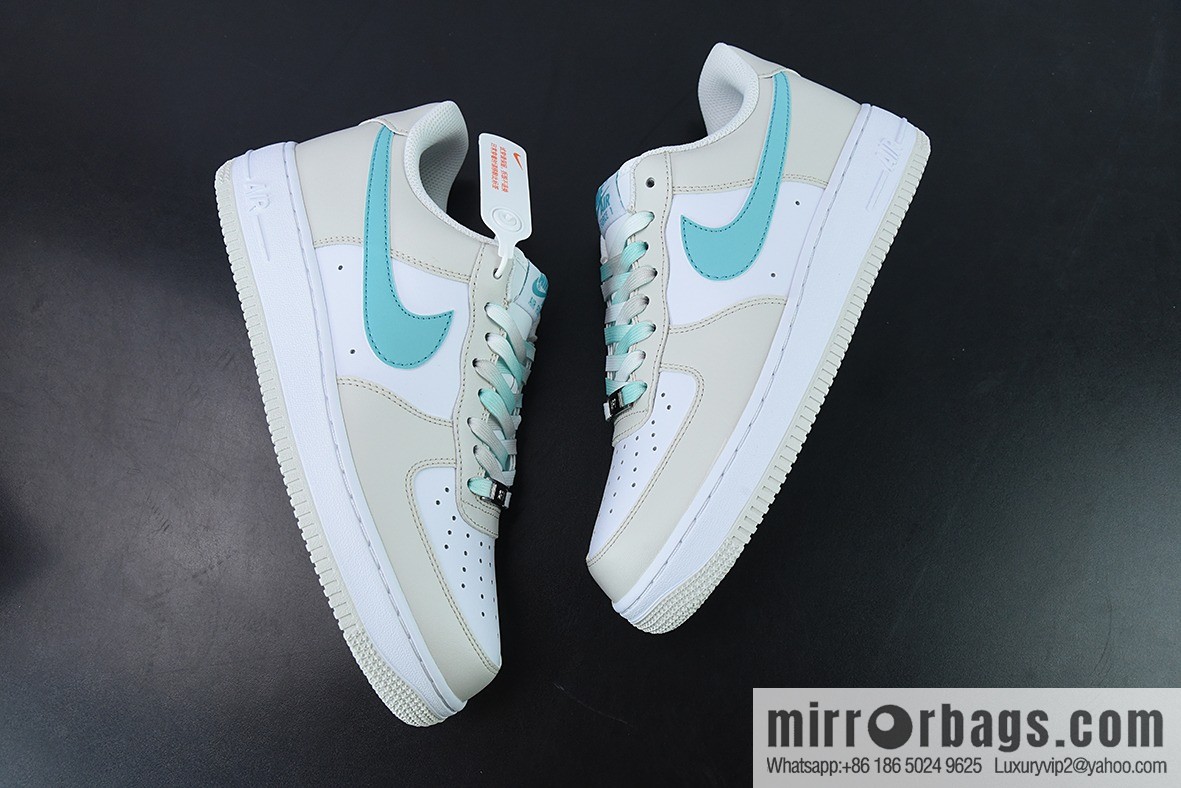 Air Force 1 '07 Low Milk White Green Air Force No. 1 Low Top Sports and Leisure Board Shoes, Item Number: LZ6699-555