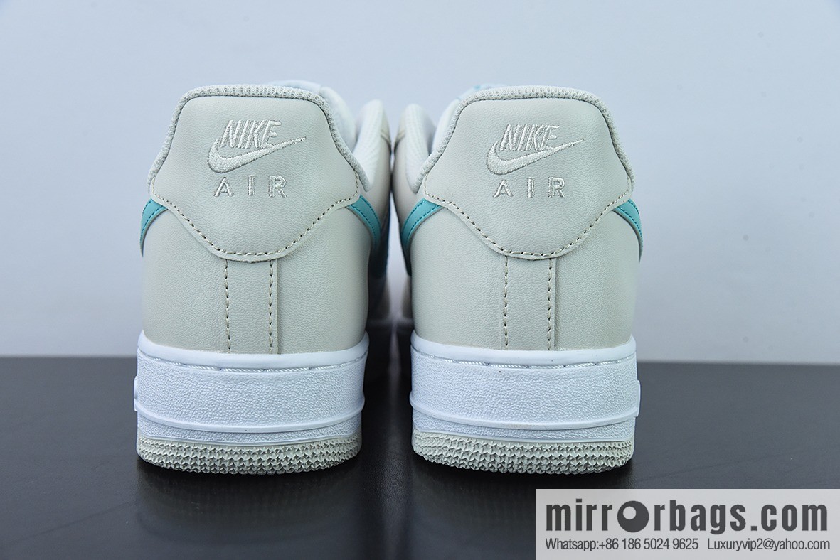 Air Force 1 '07 Low Milk White Green Air Force No. 1 Low Top Sports and Leisure Board Shoes, Item Number: LZ6699-555