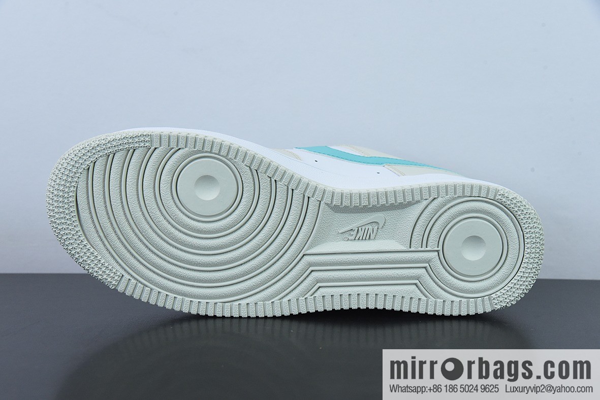 Air Force 1 '07 Low Milk White Green Air Force No. 1 Low Top Sports and Leisure Board Shoes, Item Number: LZ6699-555