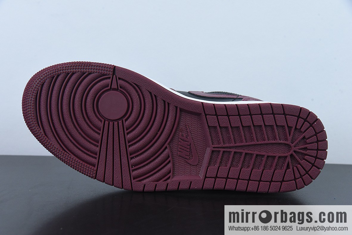 Air Jordan 1 Low AJ1 Joe 1 burgundy black, low-top basketball shoes, item number: DC0774-006