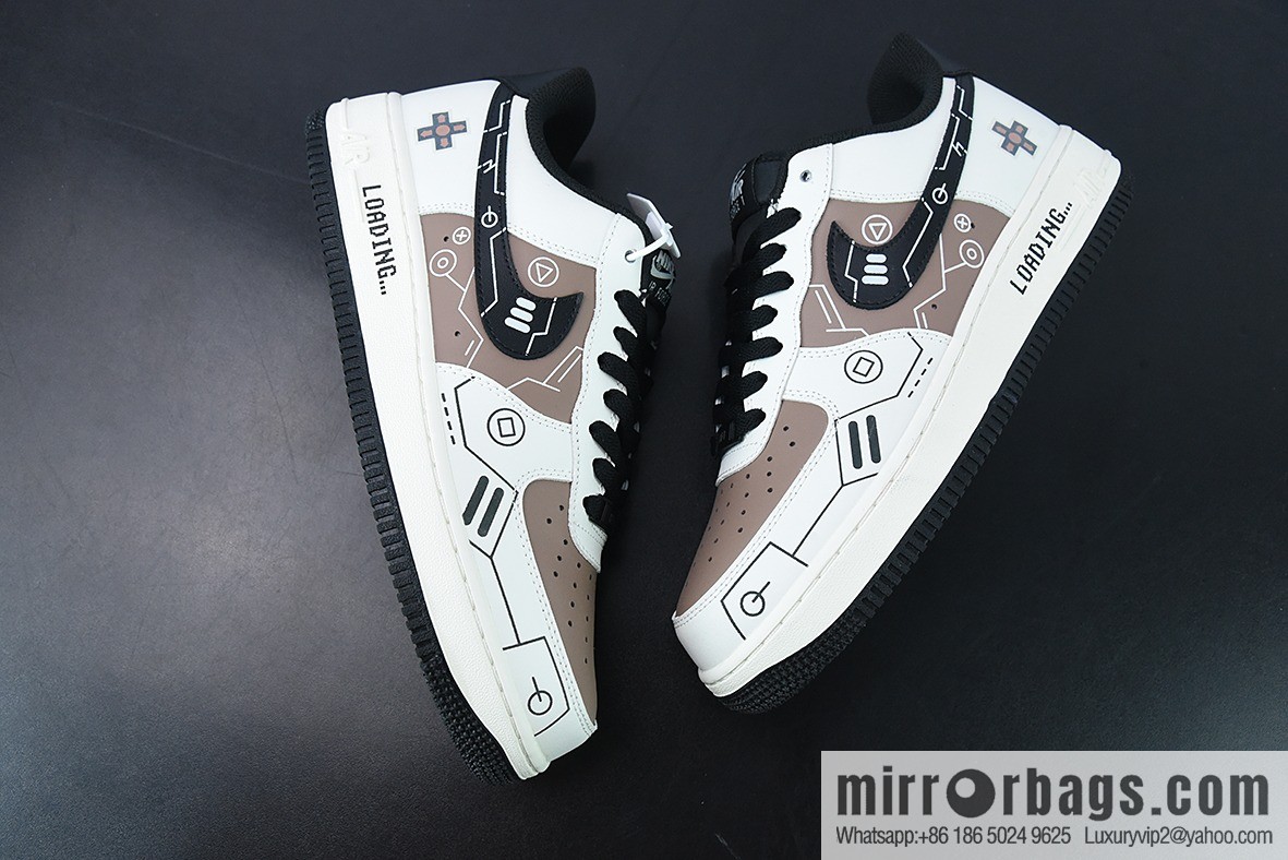 Nk Air Force 1 Low 07 black coffee, game limited, Air Force One low-top board shoes Official item number: CW2288 222