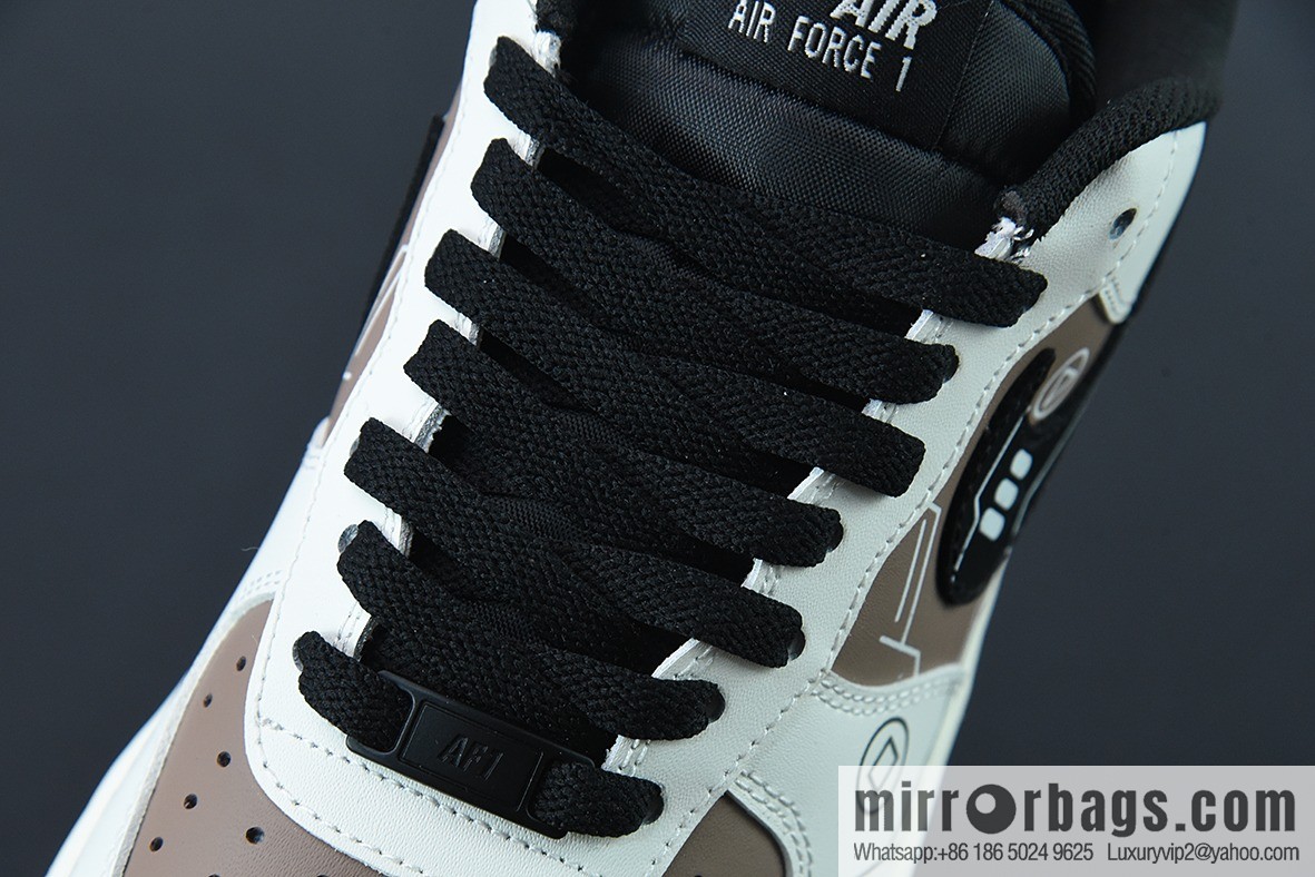 Nk Air Force 1 Low 07 black coffee, game limited, Air Force One low-top board shoes Official item number: CW2288 222