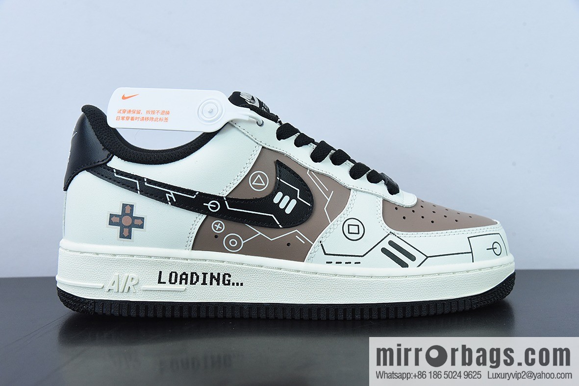 Nk Air Force 1 Low 07 black coffee, game limited, Air Force One low-top board shoes Official item number: CW2288 222