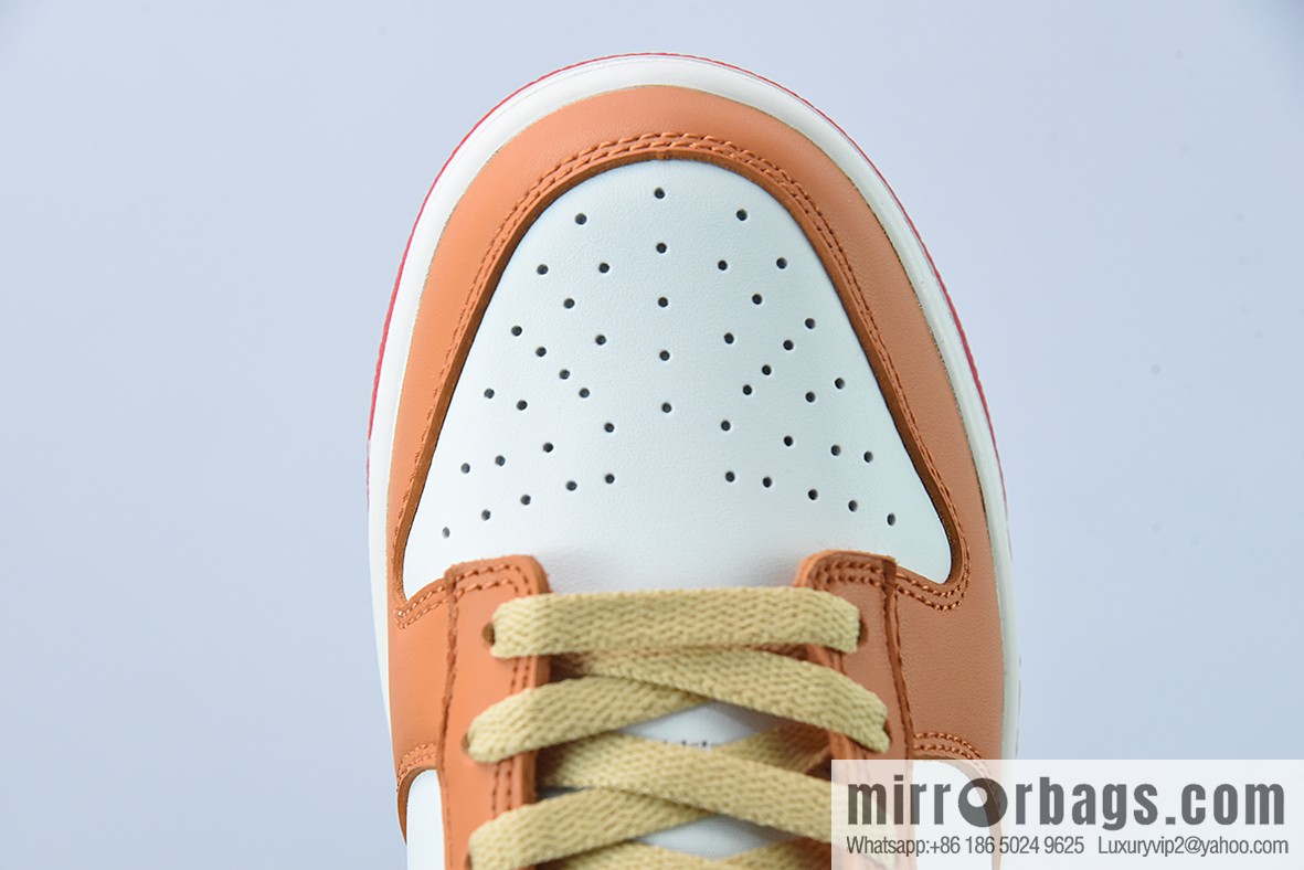 NK Dunk Low white orange blue, low-top sports and leisure shoes, item number: DH9765-101