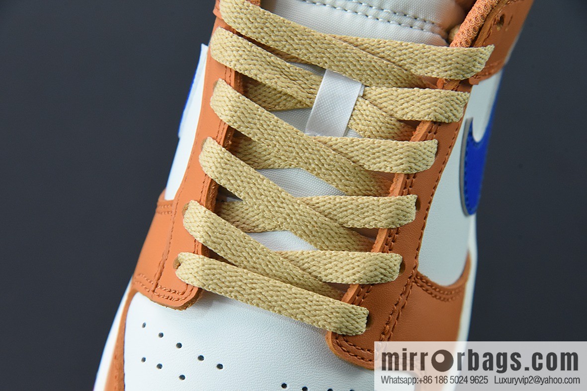 NK Dunk Low white orange blue, low-top sports and leisure shoes, item number: DH9765-101