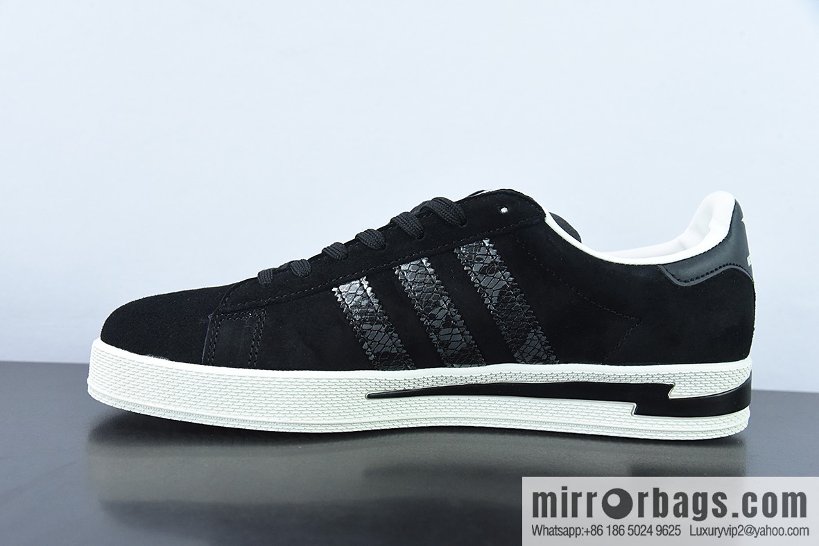 NEIGHBORHOOD x INVINCIBLE x AD Originals Campus Tripartite Joint Academy Series Classic Vintage Low Top Versatile Casual Sports Board Shoes GW8852