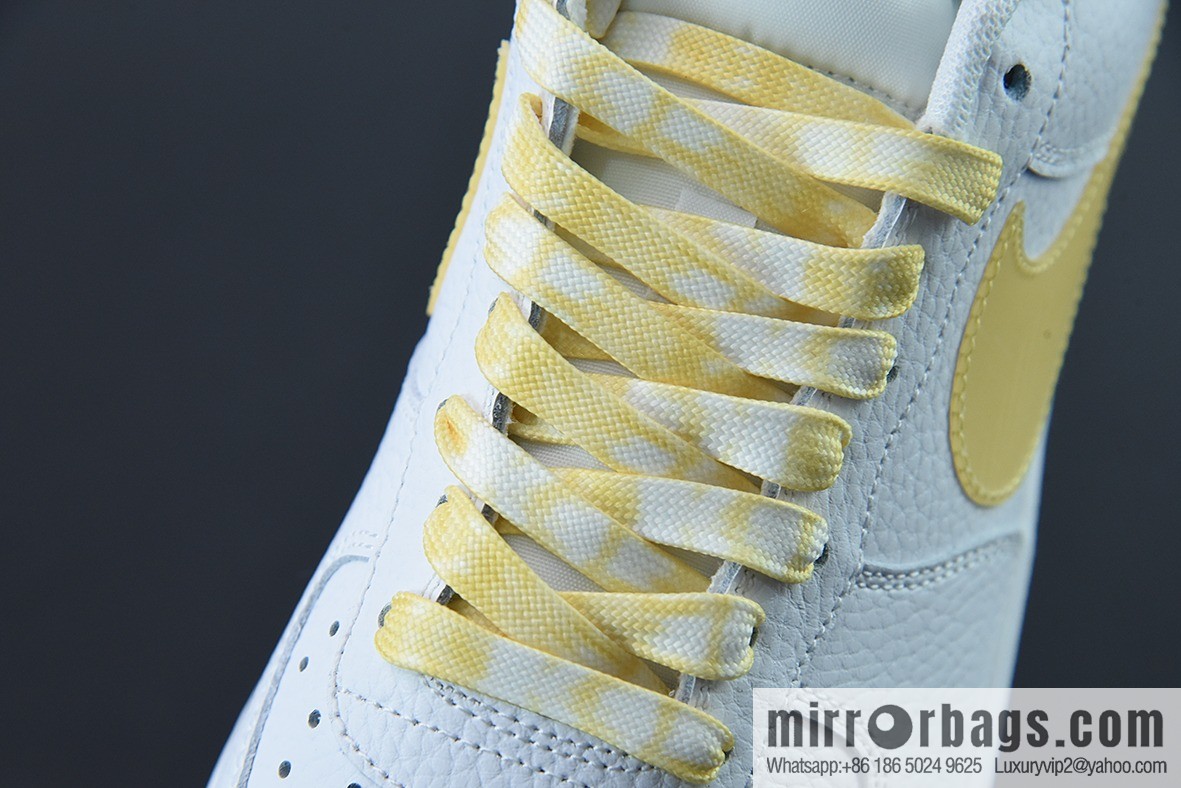 Nk Air Force 1 '07 Low White and Yellow, Classic Versatile Low Help Air Force One, Item Number DV3505-101
