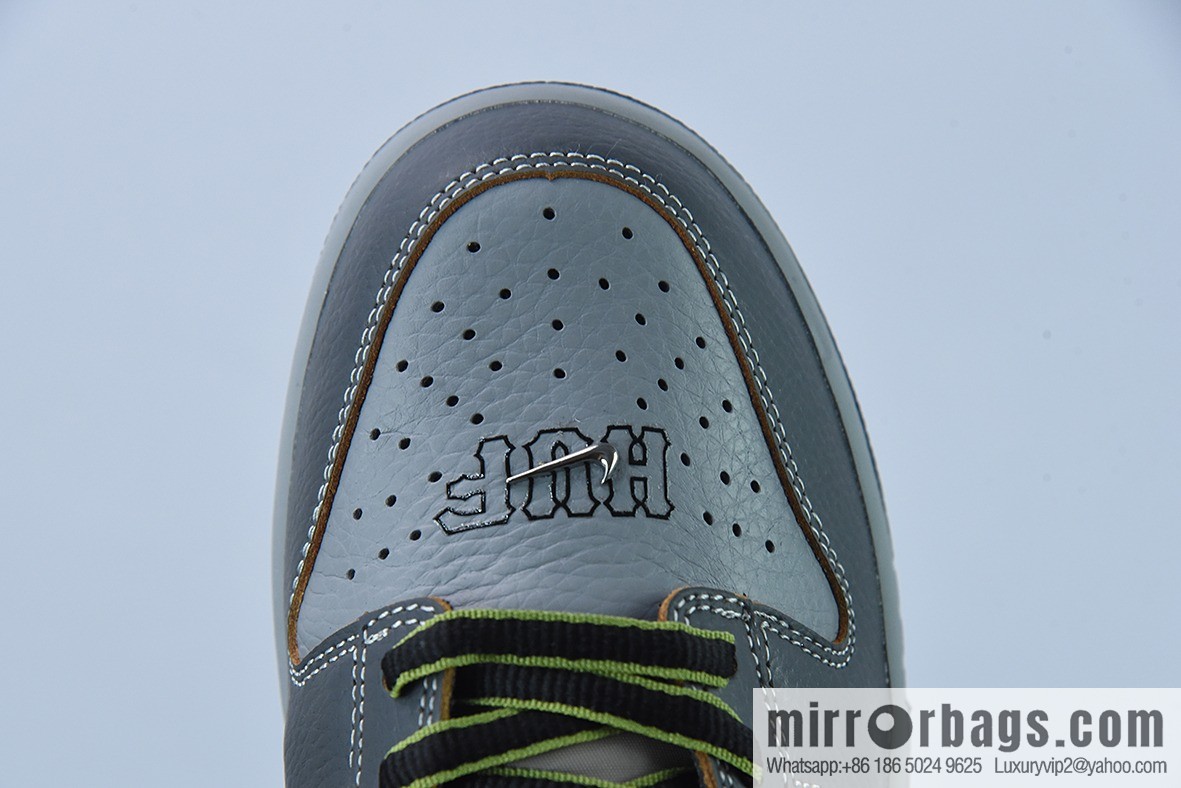 HUF x Nk SB Dunk Low NYC joint model, gray-green SB low-top sports and leisure shoes, item number: FD8775-002