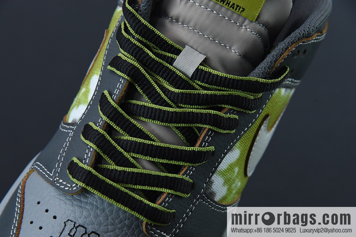 HUF x Nk SB Dunk Low NYC joint model, gray-green SB low-top sports and leisure shoes, item number: FD8775-002