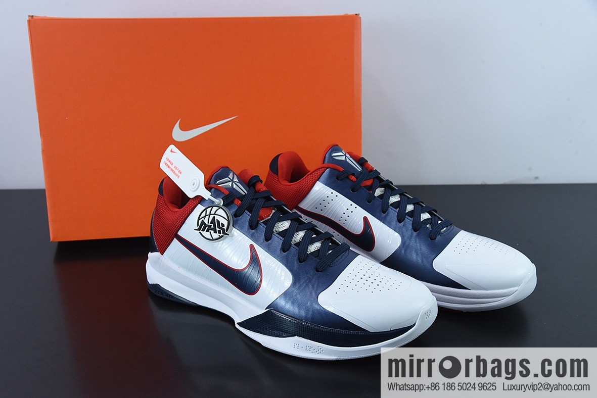 Kobe 5 generation ZK5 collection color scheme ZK5 PROTRO first year classic color, world championship men's basketball shoes, extinction version official item number: 386430 103