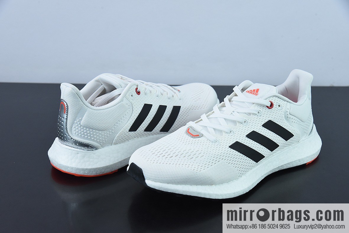 Adidas Pureboost 21 PB21 generation, popcorn outsole, sports and leisure running shoes, official item number: GY5099.