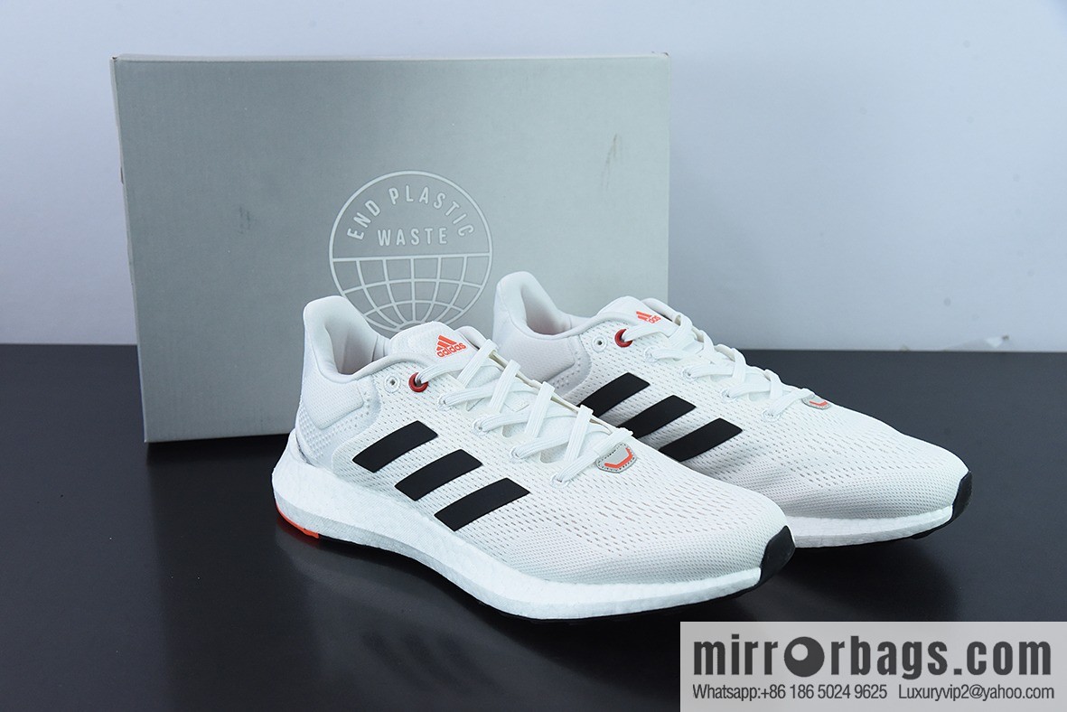 Adidas Pureboost 21 PB21 generation, popcorn outsole, sports and leisure running shoes, official item number: GY5099.