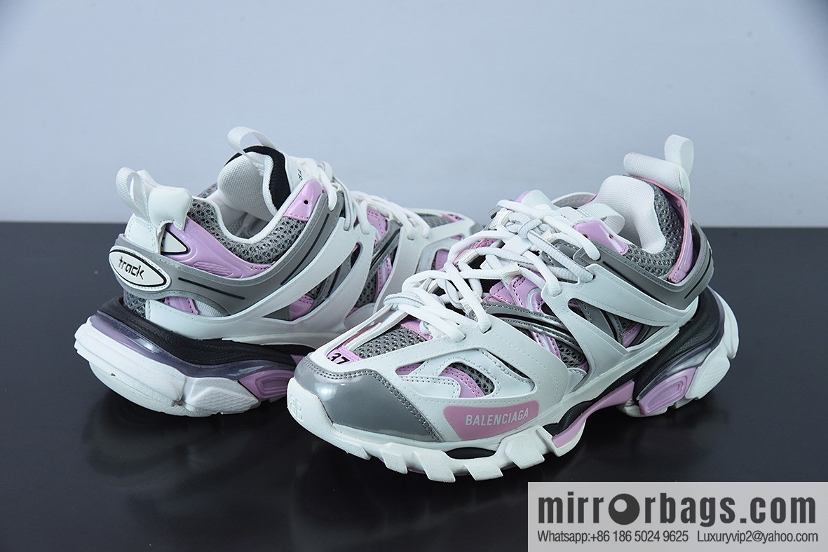 Balenciaga Sneaker Tess s. Gomma MAILLE WHITE/ORANGE