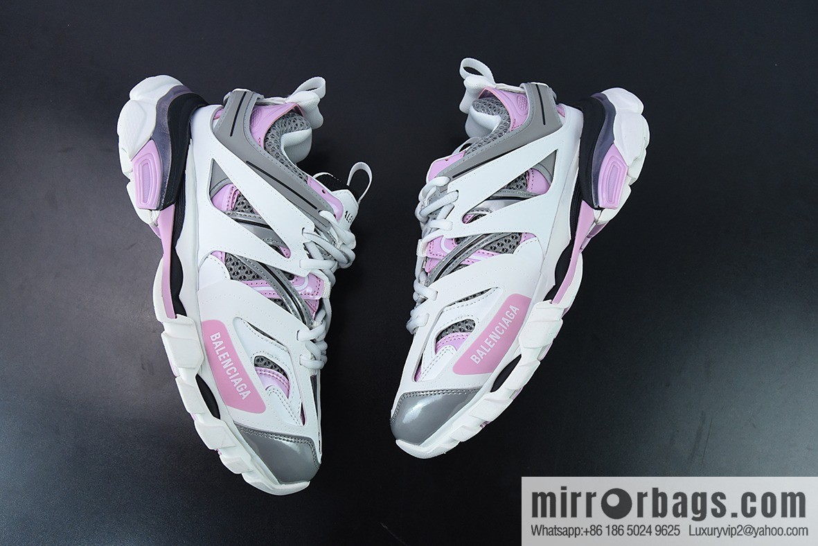 Balenciaga Sneaker Tess s. Gomma MAILLE WHITE/ORANGE