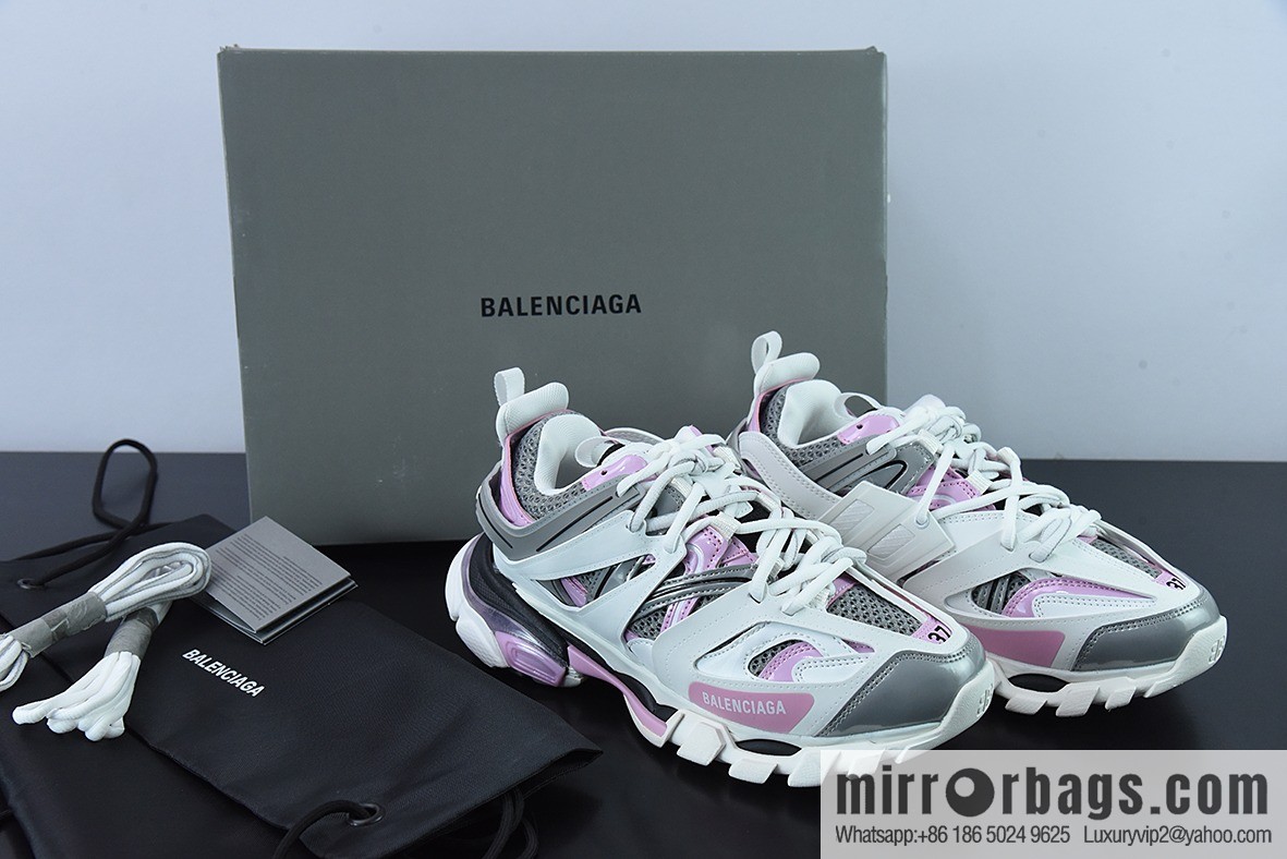 Balenciaga Sneaker Tess s. Gomma MAILLE WHITE/ORANGE