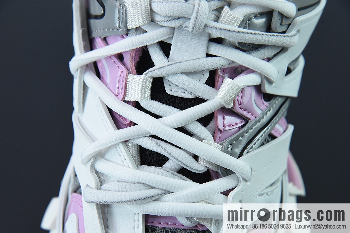 Balenciaga Sneaker Tess s. Gomma MAILLE WHITE/ORANGE