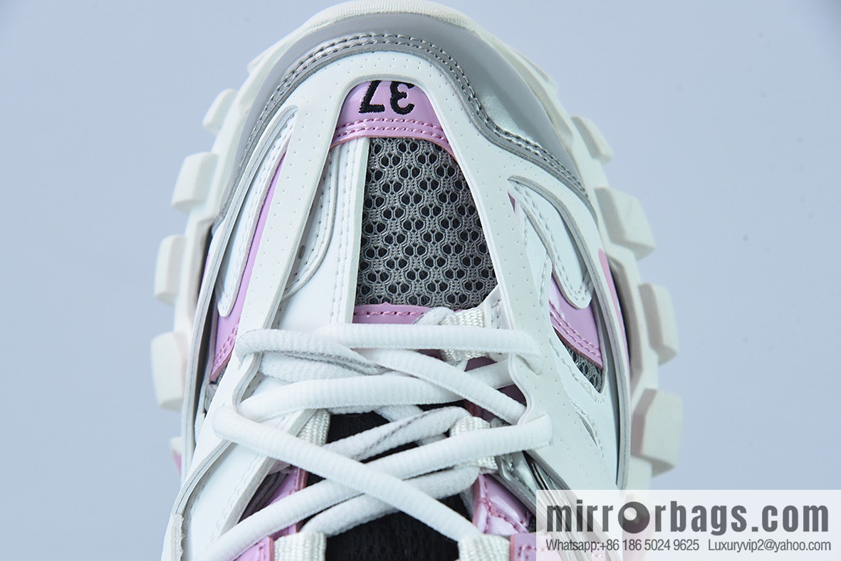 Balenciaga Sneaker Tess s. Gomma MAILLE WHITE/ORANGE