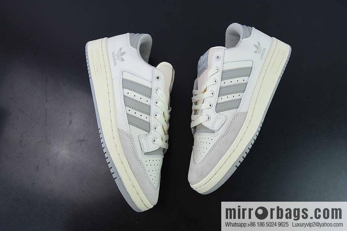 AD Originals Centennial 85 Low White Grey Vintage Low Top Casual Board Shoes, Original Box Original Label Item Number: GX2213