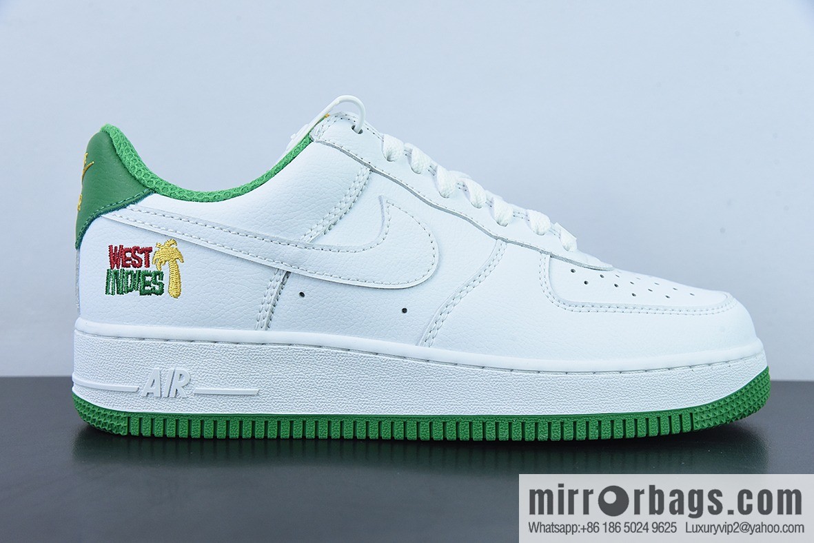Nike Air Force 1 Low 07 Brooklyn Islands White Blue Raw Last Raw Cardboard SKU: DX1156 100