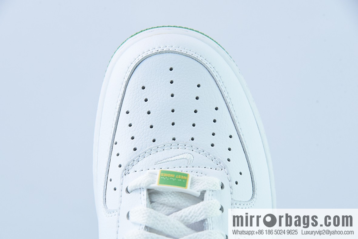 Nike Air Force 1 Low 07 Brooklyn Islands White Blue Raw Last Raw Cardboard SKU: DX1156 100