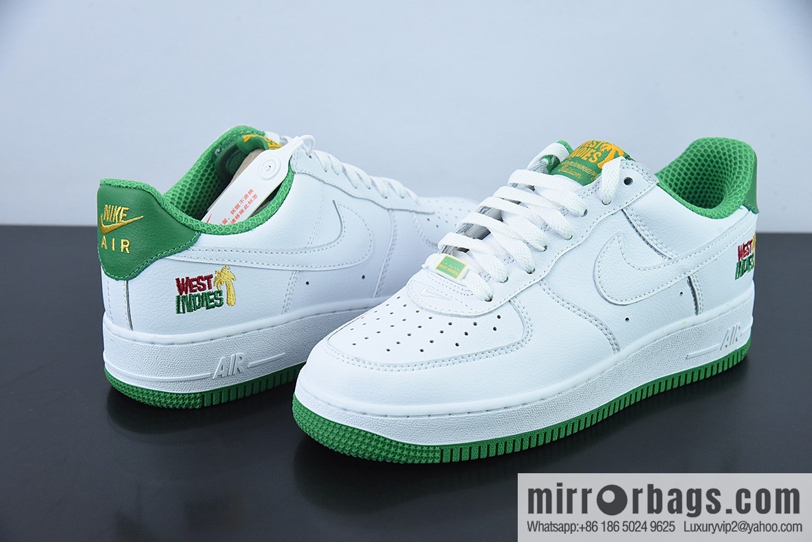 Nike Air Force 1 Low 07 Brooklyn Islands White Blue Raw Last Raw Cardboard SKU: DX1156 100