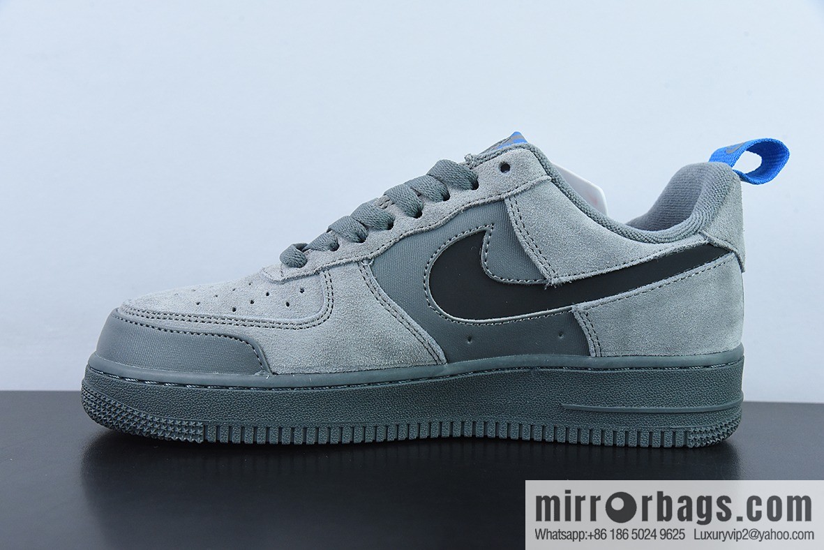 NK Air Force 1 Air Force One sports shoes, turning dark gray blue black double hook official item number: DO6709-002