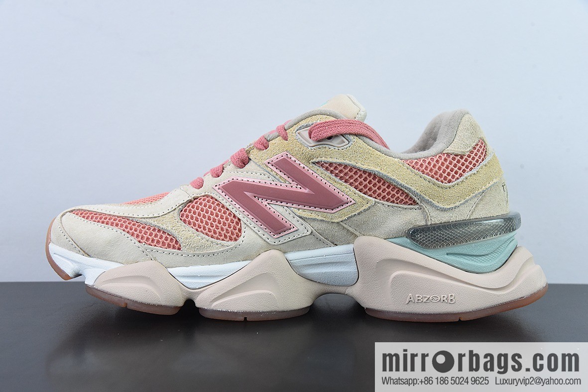 M. Joe Freshgoods x New Balance NB9060 joint salmon powder Unisex sneakers of the same style item number: U9060JF1
