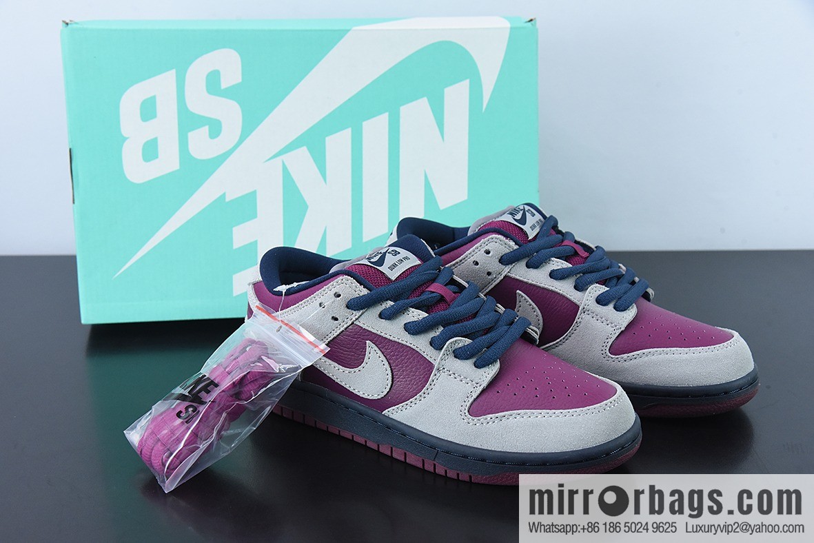 Nike Dunk Low Bordeaux burgundy Unisex sports shoes of the same style, item number: BQ6817-001