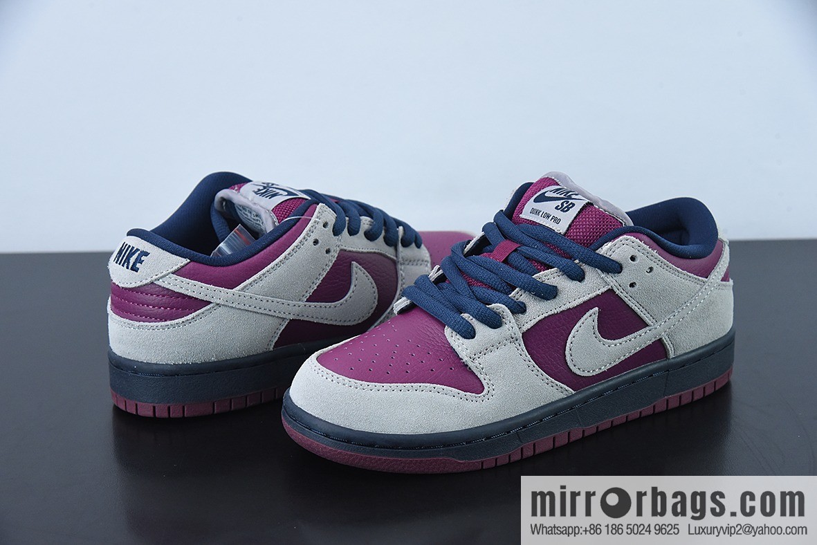 Nike Dunk Low Bordeaux burgundy Unisex sports shoes of the same style, item number: BQ6817-001