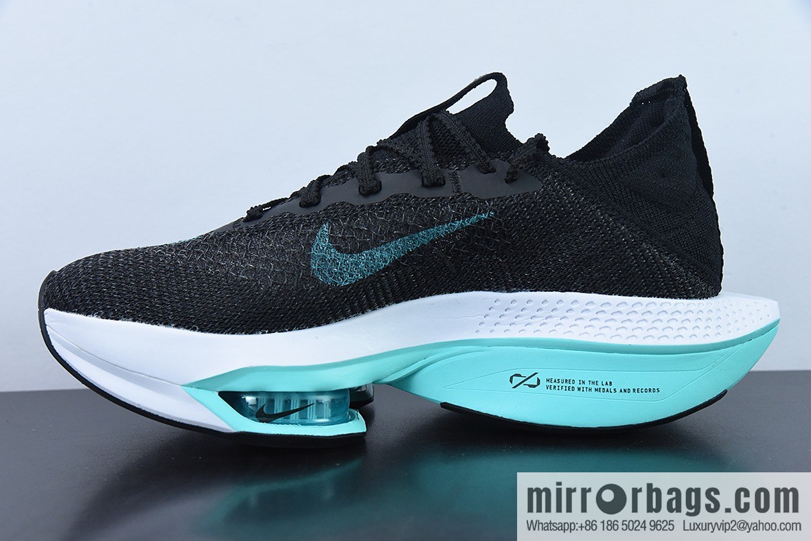 Nike Air Zoom Alphafly NEXT% 2 Proto Marathon 3.0 High Performance Running Shoes/Black Lake Blue Item Number: DV9422 500