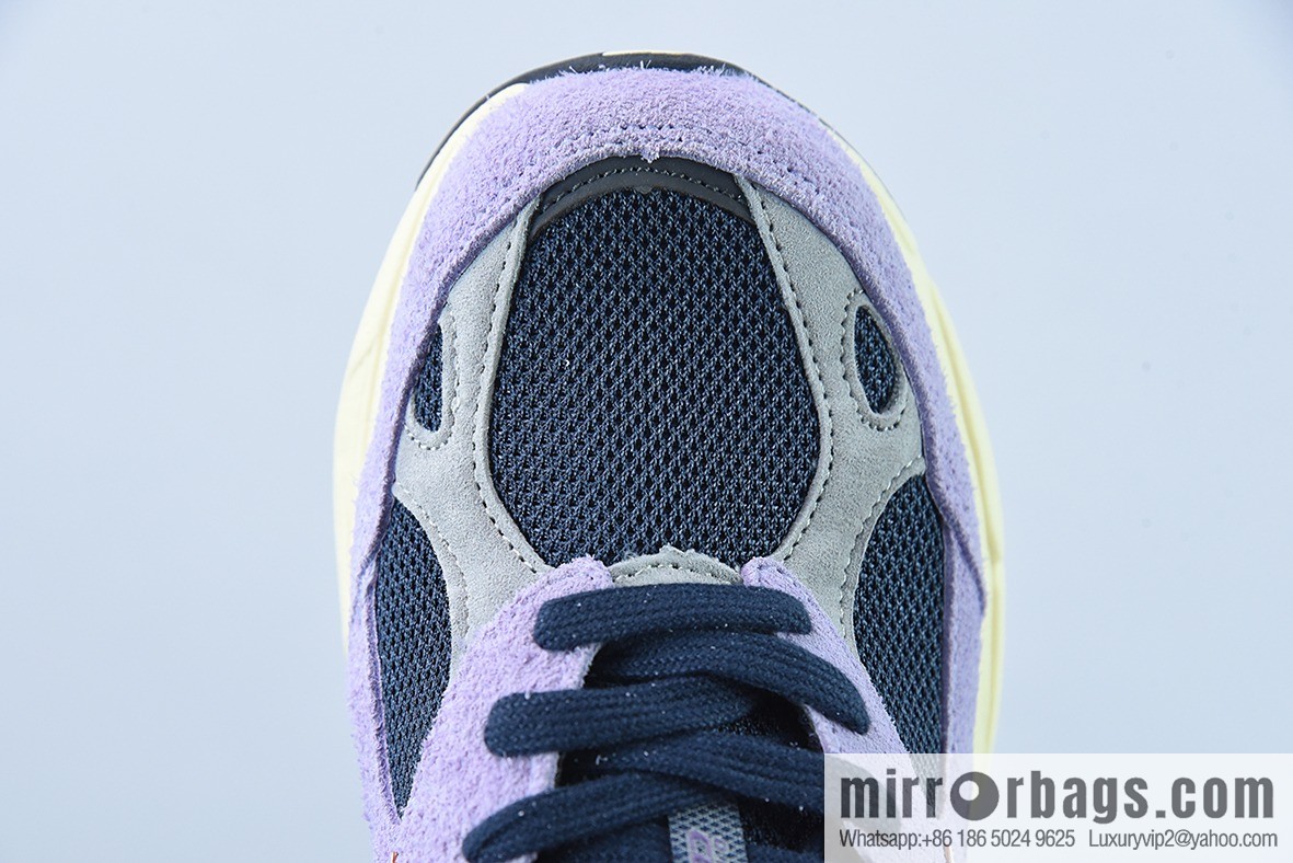 New Balance NB990 series, high-end American Vintage casual running shoes light purple M990TD3