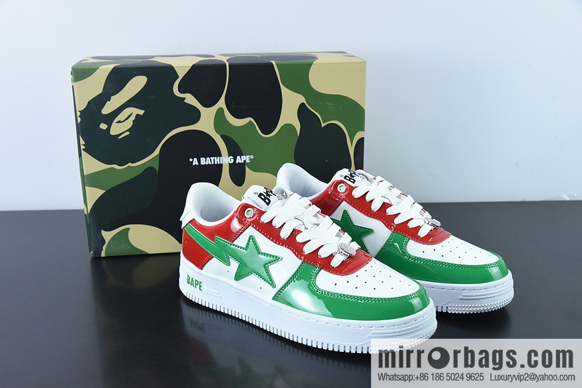 Bape Sta To Low star of the same style, ape head classic low-top sports and leisure board shoes