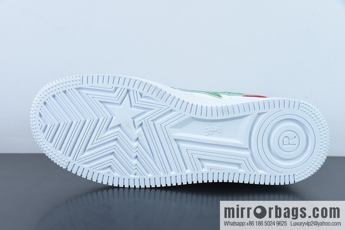 Bape Sta To Low star of the same style, ape head classic low-top sports and leisure board shoes
