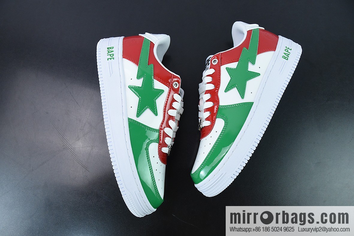Bape Sta To Low star of the same style, ape head classic low-top sports and leisure board shoes